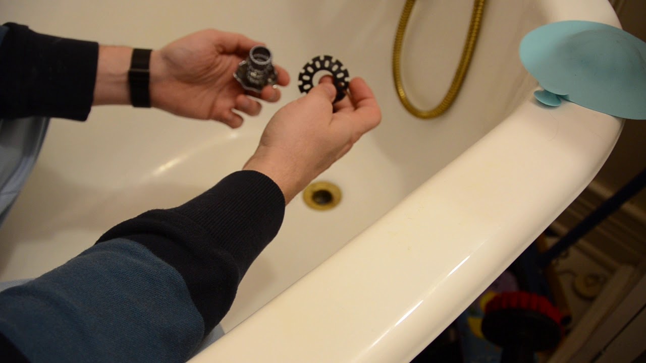 how to catch hair in bathroom drain; BABATH quick review YouTube