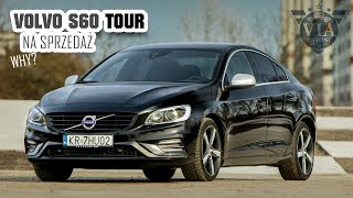 Czarne Volvo S60  Sportowa Dyplomacja R Design. Szybki tour przez Volvo , po sesji zdjęciowej.