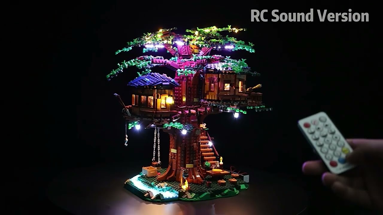 LIGHTAILING Led Light Kit for LEGO Ideas 21318 Tree House Building Kit(Not  Include the Building Set) (RC Version) 