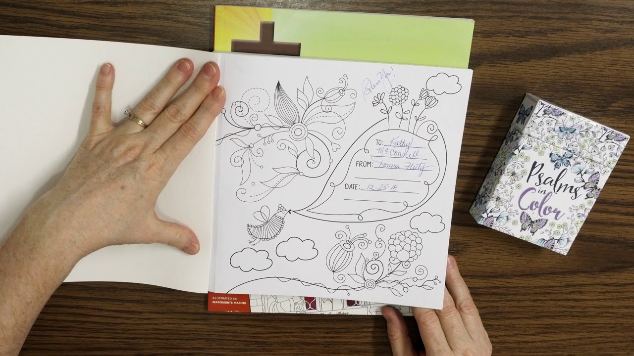 Flip Through of 3 New Christian Coloring Books
