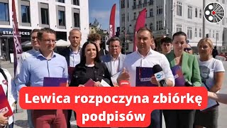 Lewica Rozpoczyna Zbiórkę Podpisów W Wyborach Parlamentarnych 2023.
