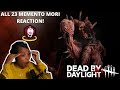 THAT SMACK THO! ALL KILLER MEMENTO MORI REACTION! | Dead By Daylight