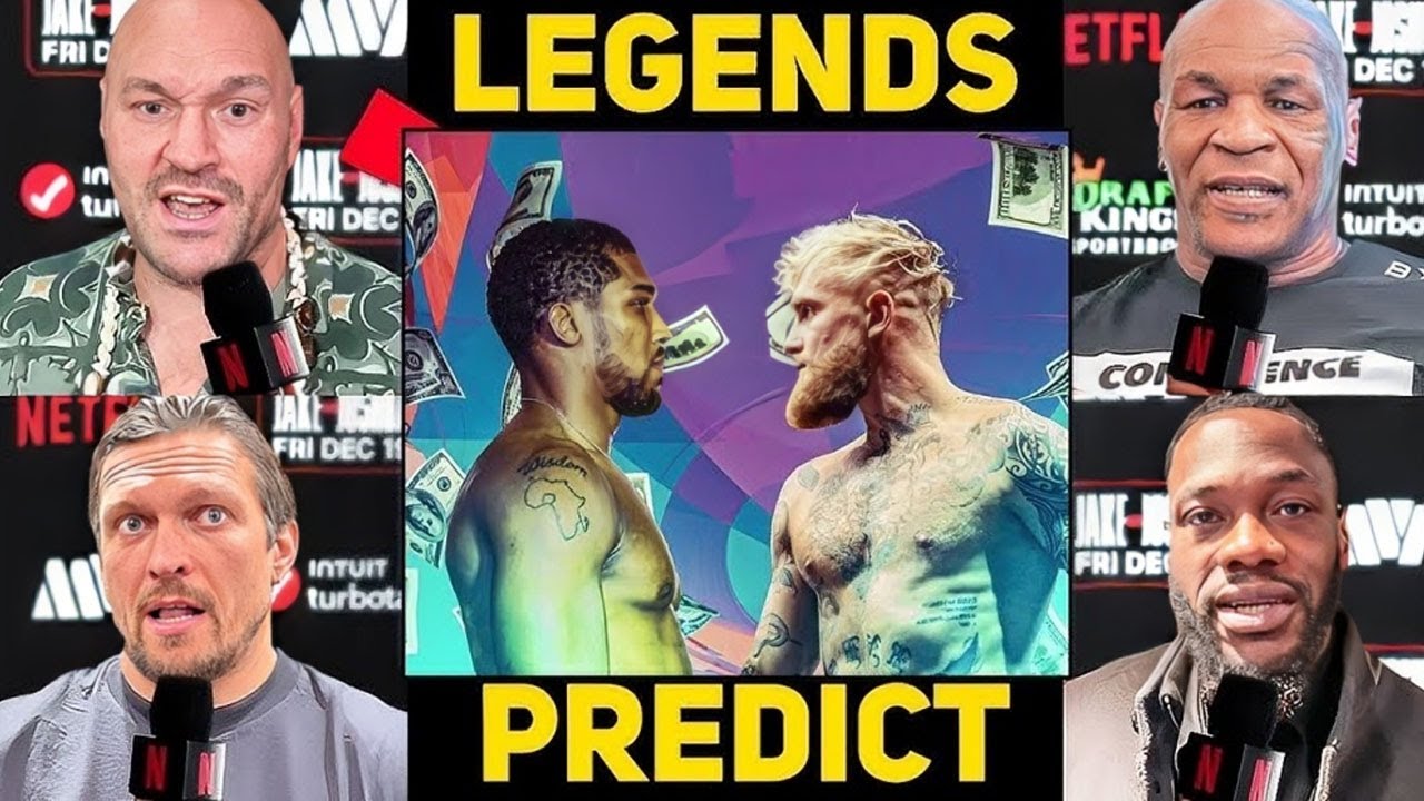 • Boxing Legends MAKE SHOCK PREDICTIONS for Jake Paul vs Anthony Joshua!