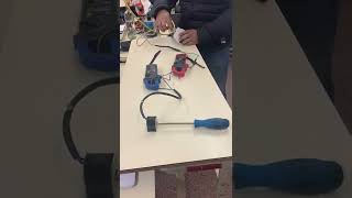 Como probar solenoide de valvula de cuatro vías. #refrigeracion #short