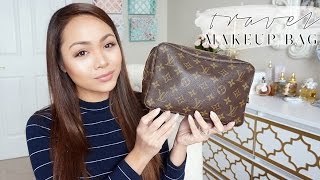 Louis Vuitton Trousse Maquillage Toile Marron ref.1042312 - Joli Closet