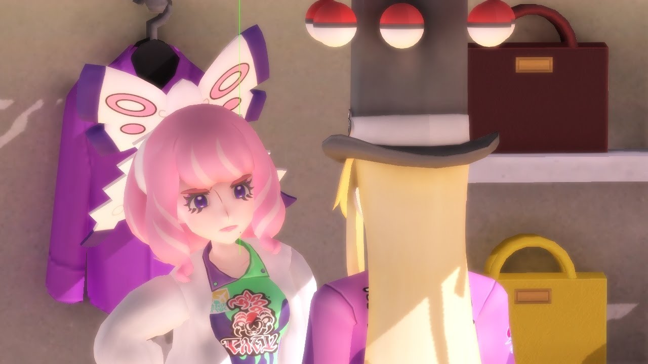 「MMD x Pokémon Sword and Shield」Klara Meets Avery YouTube