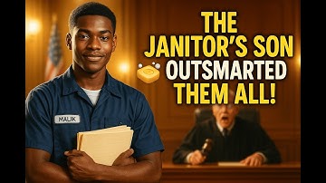 "The Janitor’s Son Outsmarted Them All!" 🧹⚖️  @TruthColor #CourtroomDrama #SocialJustice #black