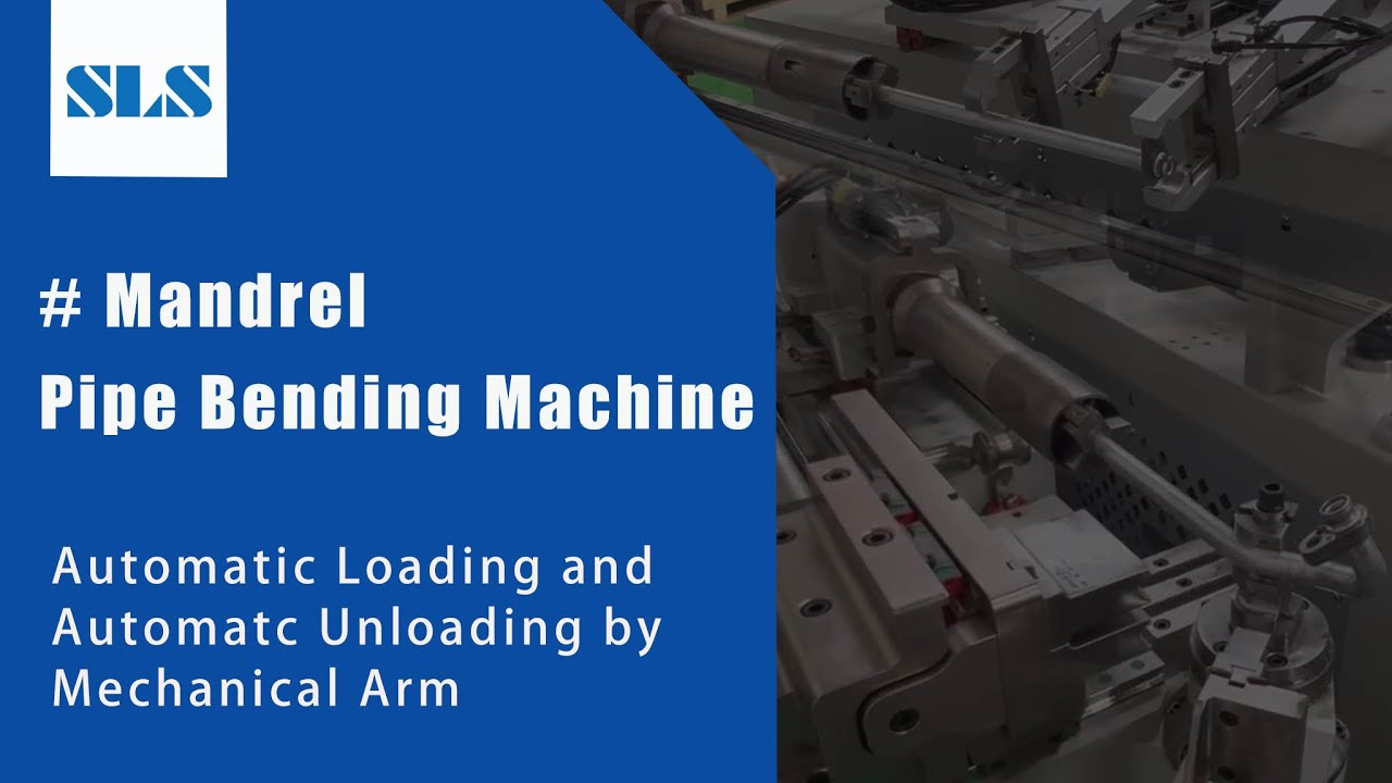 Fully Automatic CNC Mandrel Tube Bender Pipe Bending Machine with Auto loading and Unloading