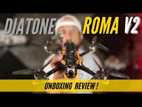 Diatone Roma F5 V2 Fpv / Unboxing Review - YouTube