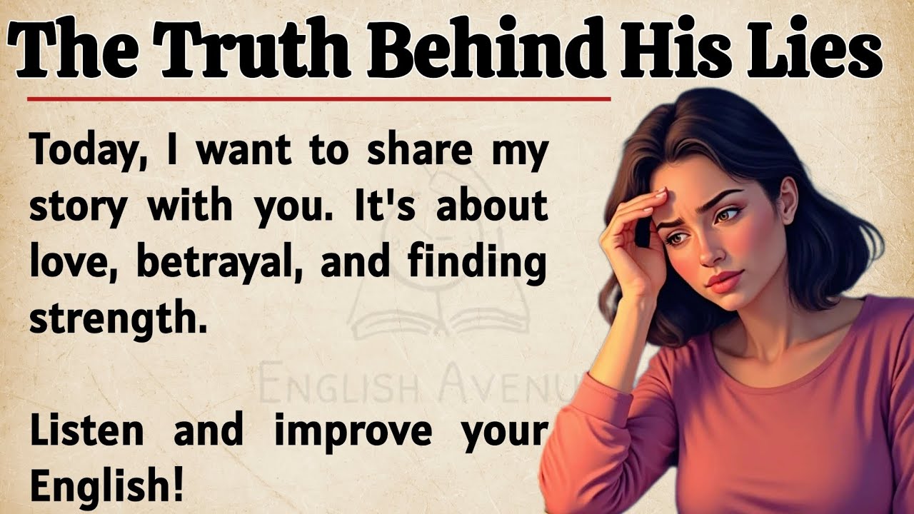 Outline Video The Truth Behind His Lies || Learn English Through Story Level 1 🔥 || English Listening Practice ✅