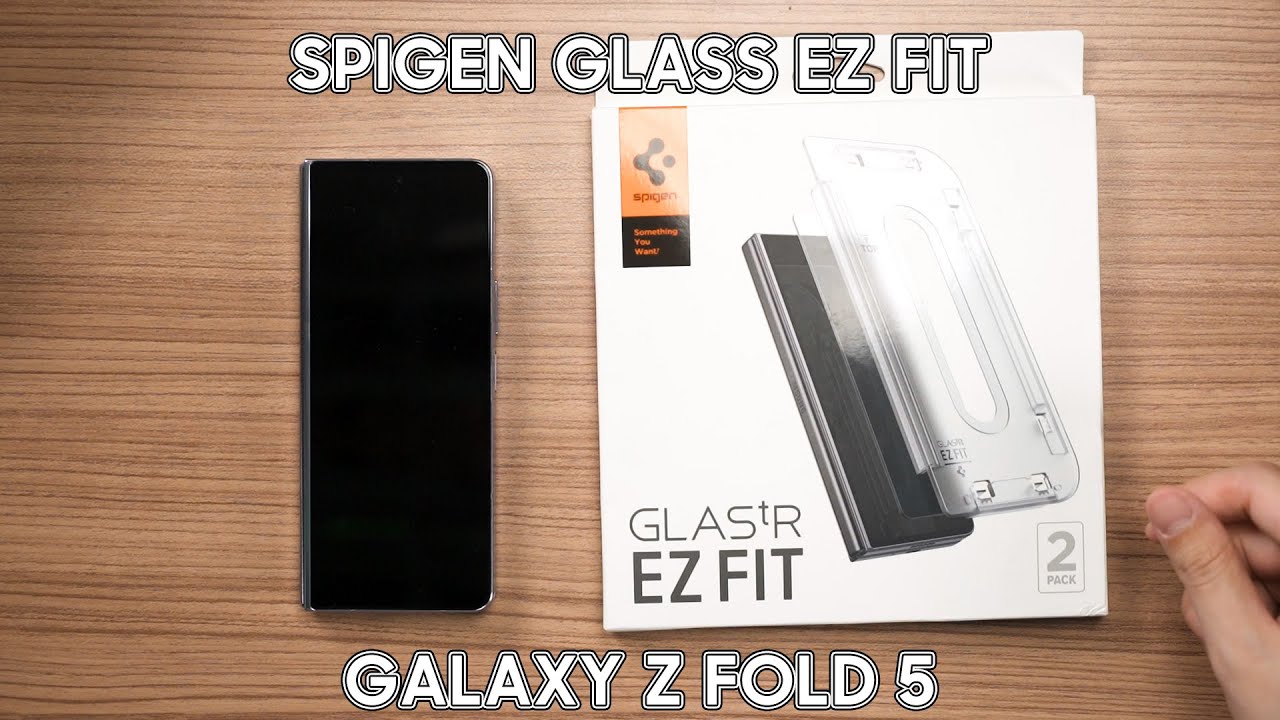 Protection écran Verre Trempé Spigen GlasTR EZ FIT Pour Samsung Galaxy Z Fold 6 - 2 Pièces