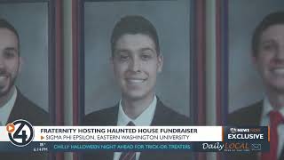 Fraternity hosting haunted house fundraiser