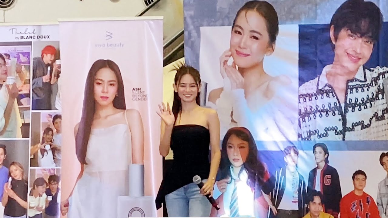 ASHTINE OLVIGA GRABE ANG SUPORTA AT SIGAWAN NG MGA FANS  LIVE AT SM ROSARIO - VIVA BEAUTY MALL SHOW
