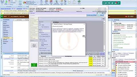 Investigations and ICE on emis Web