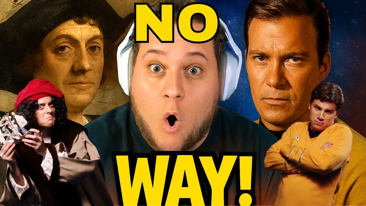 🚀 Christopher Columbus vs Captain Kirk | EPIC RAP BATTLES Reaction! 🌍🔥