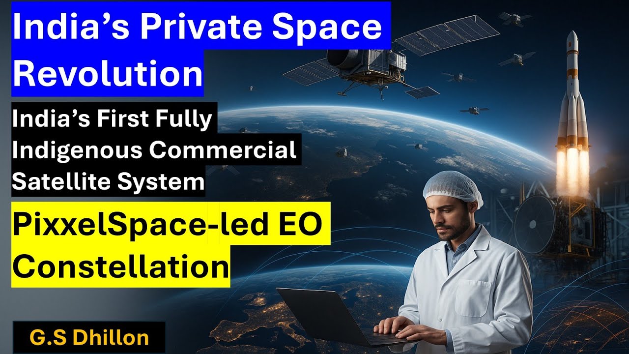 India’s Private Space Revolution | India’s First Fully Indigenous Commercial Satellite System UPSC