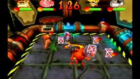 Crash Bash - Warp Room 4: Forest - 66) Drain Bash Lv. 3