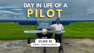 Day in the Life of a Student Pilot in Sri Lanka | First South Solo Flight
