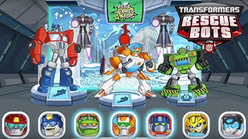 Transformers Rescue Bots: Disaster Dash Hero Run #168 | AVOID meteor showers, & icy hail!