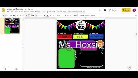Insert WordArt - Google Slides