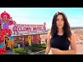 Overnight alone at the creepiest motel in america clown motel