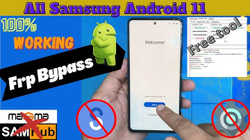 Samsung A51 /A52 /A71 /A72 /A50 /...Frp Bypass New Method 2021 /Free Samsung Bypass tool