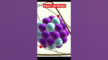 Atom 3D Model #Shorts