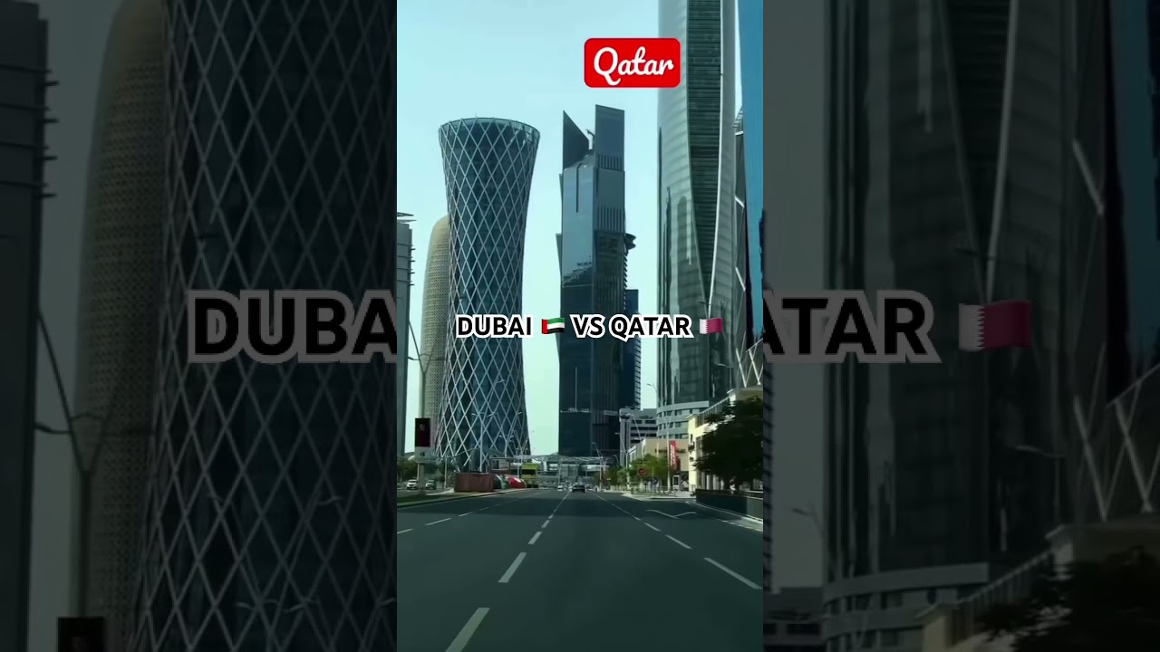 DUBAI ?? VS QATAR ?? #thebonnicks #travel #dubai #qatar
