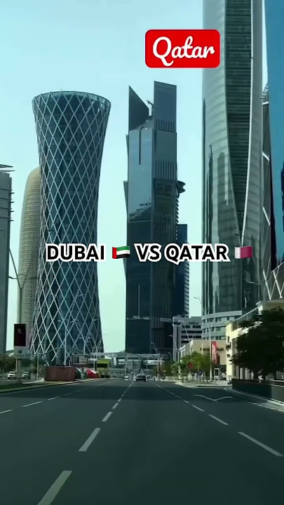 DUBAI 🇦🇪 VS QATAR 🇶🇦 #thebonnicks #travel #dubai #qatar