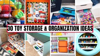 30 Best Toy Storage and Organization Ideas For Your Home!