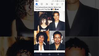 Famous Mario Van Peebles and Troy Byer then and now. Profile