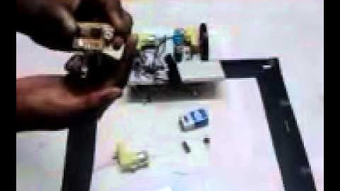 How to make a line follower robot using logic gates and driver IC L293D