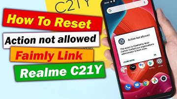 How To Fix Realme C21Y “Action not allowed This action is disabled by Mobicontrol