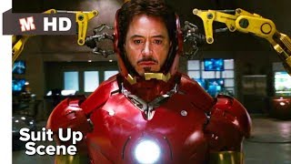 Iron Man Hindi Mark 2 Suit Up Scene