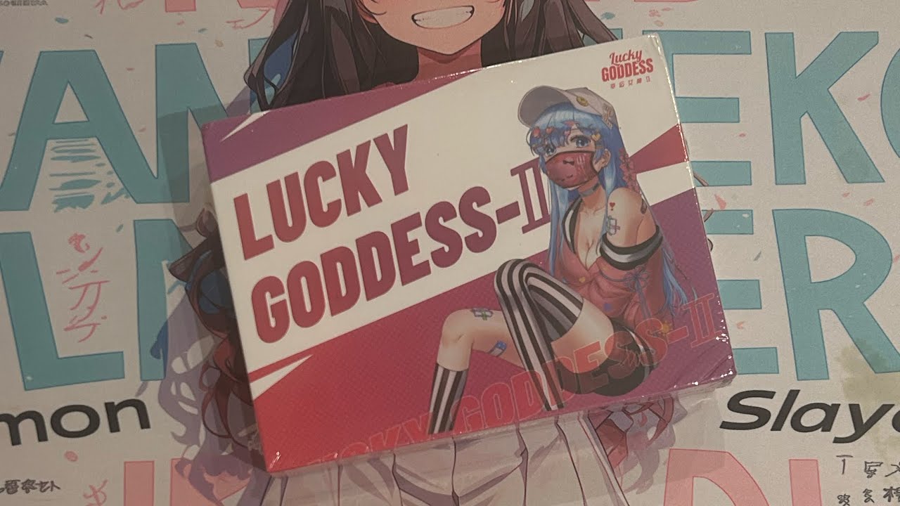 lucky goddess spicy booster box 96PCS Story TCG Goddess Story (NS-2M11-12-13-14) : Toys & Games Waifu Lucky Goddess II 2