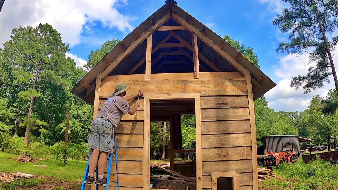Building A Chicken House Part 7 YouTube