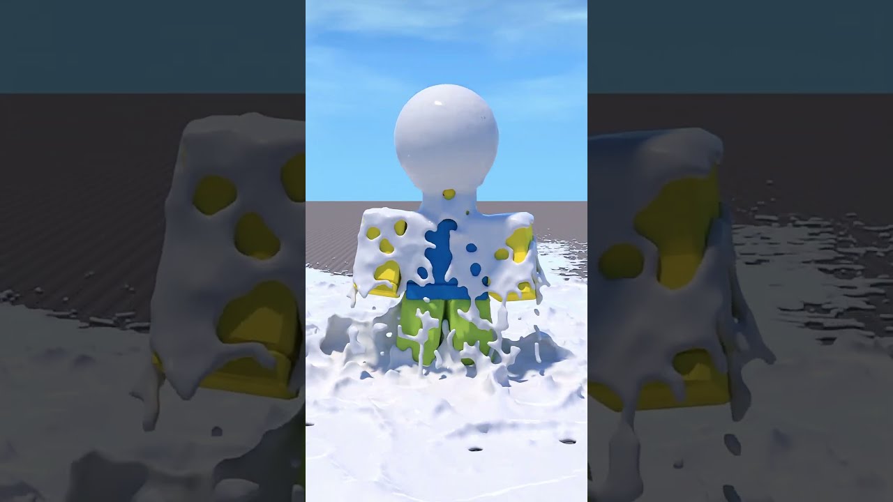 raining MILK in roblox #shorts