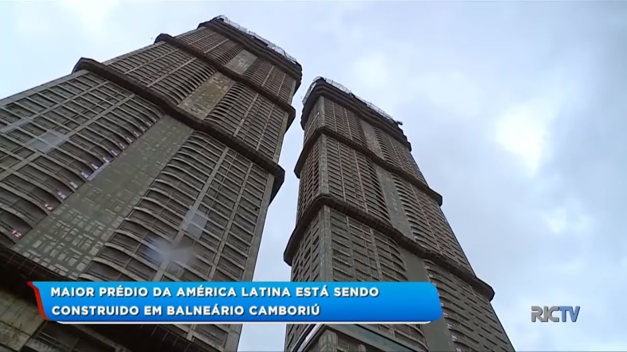 Cameras Ao Vivo Balneario Camboriu Av Do Estado Maior Predio Da America Latina Esta Sendo Construido Em Balneario Camboriu Youtube