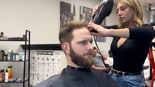 Only Video Every BARBER Needs | Men’s Hair Cut & Beard Trim