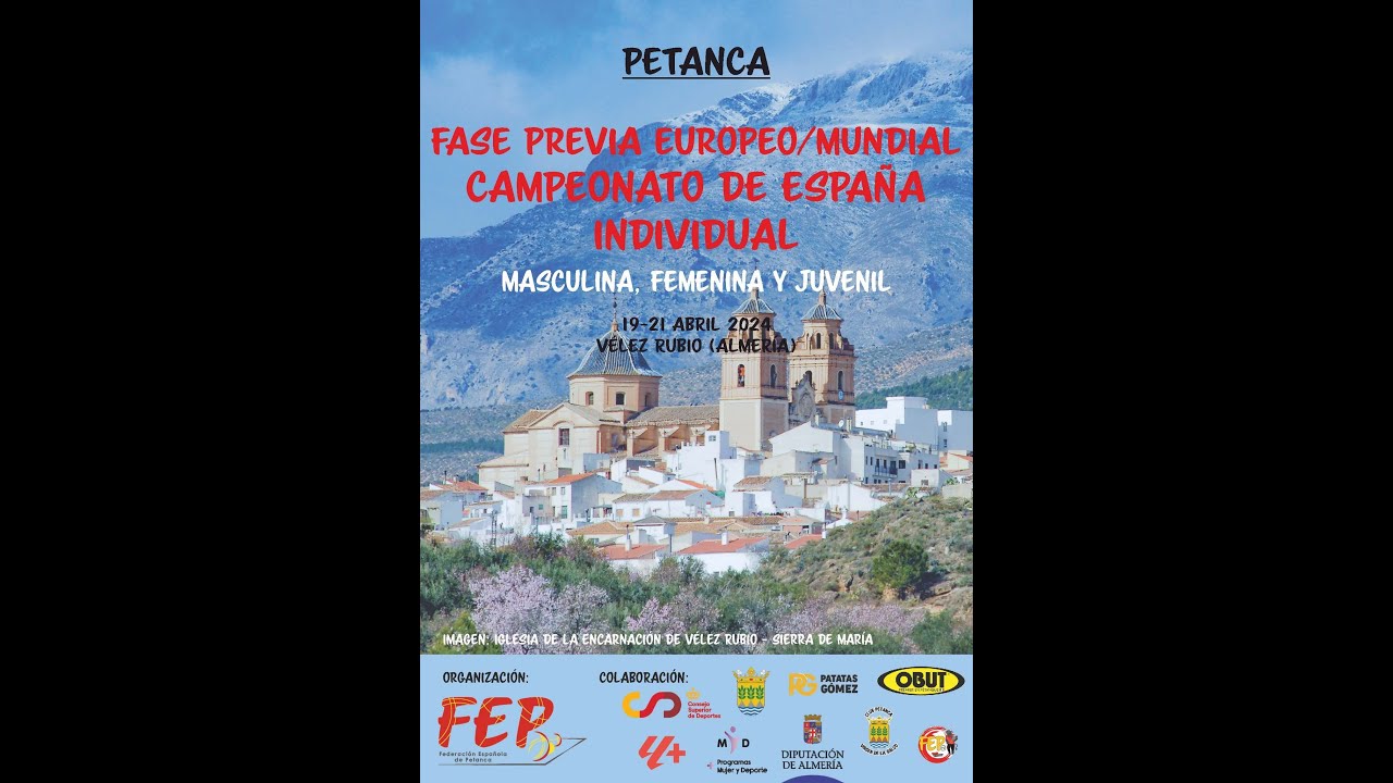 Miniature de la vidéo : Acto de presentación CAMPEONATO DE ESPAÑA INDIVIDUAL.