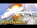 DISASSEMBLING PLANE MID AIR! - Disassembly 3D Gameplay - Taking Apart A Plane!