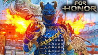 Blue Dragon goes on a rampage of death [For Honor] screenshot 4