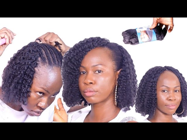 😳I'M SHOOK!!😱 $1 Hairstyle Using Brazilian Wool/ No Leave Out 