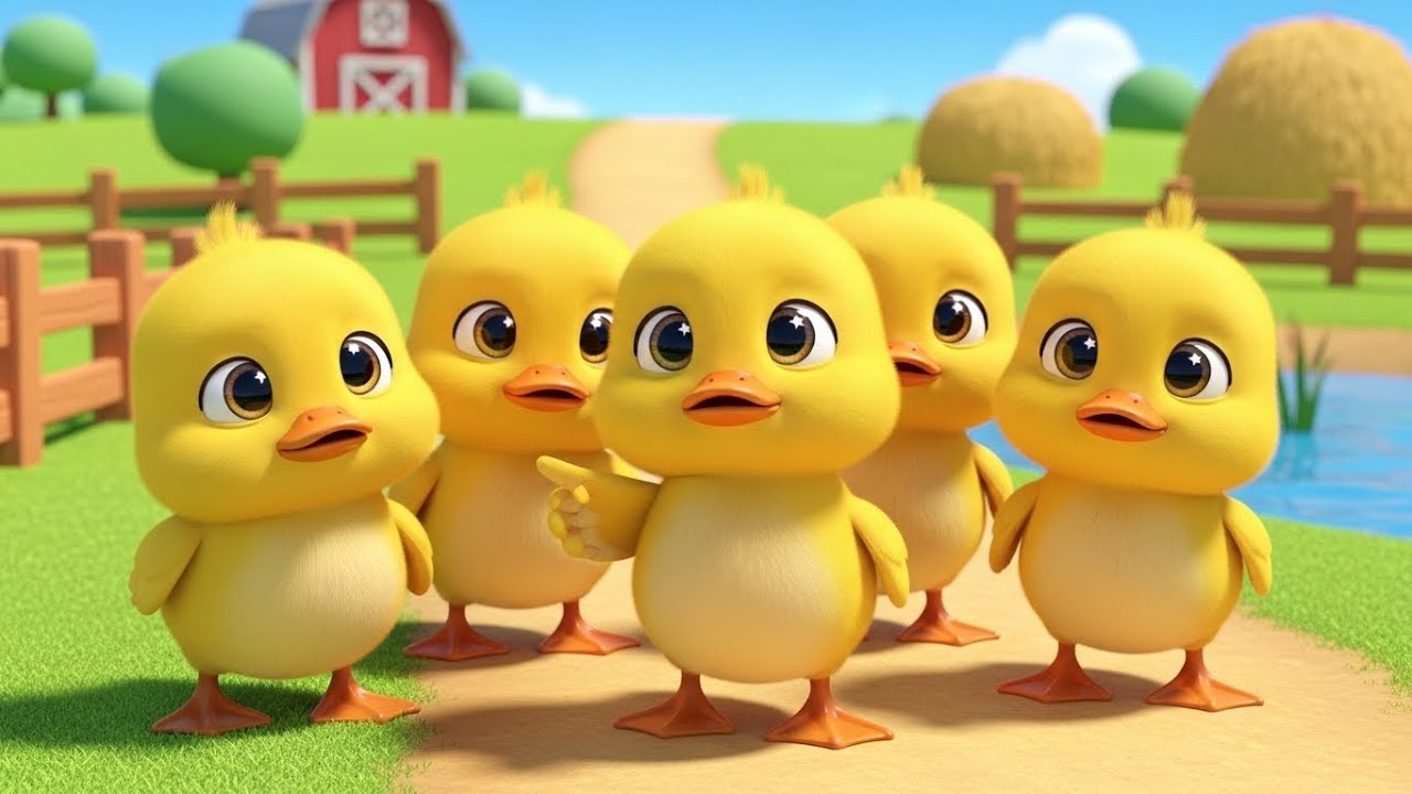 Lost but Not Alone 🦆💛 Five Little Ducks Farm Adventure