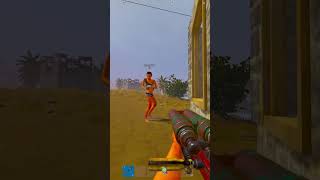 Most intense 15 seconds of my life #rust #rustsolo #rustclips #rustshorts