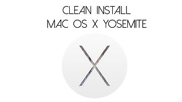 How to Fresh/Clean Install Mac OS X Yosemite to a SSD or HDD
