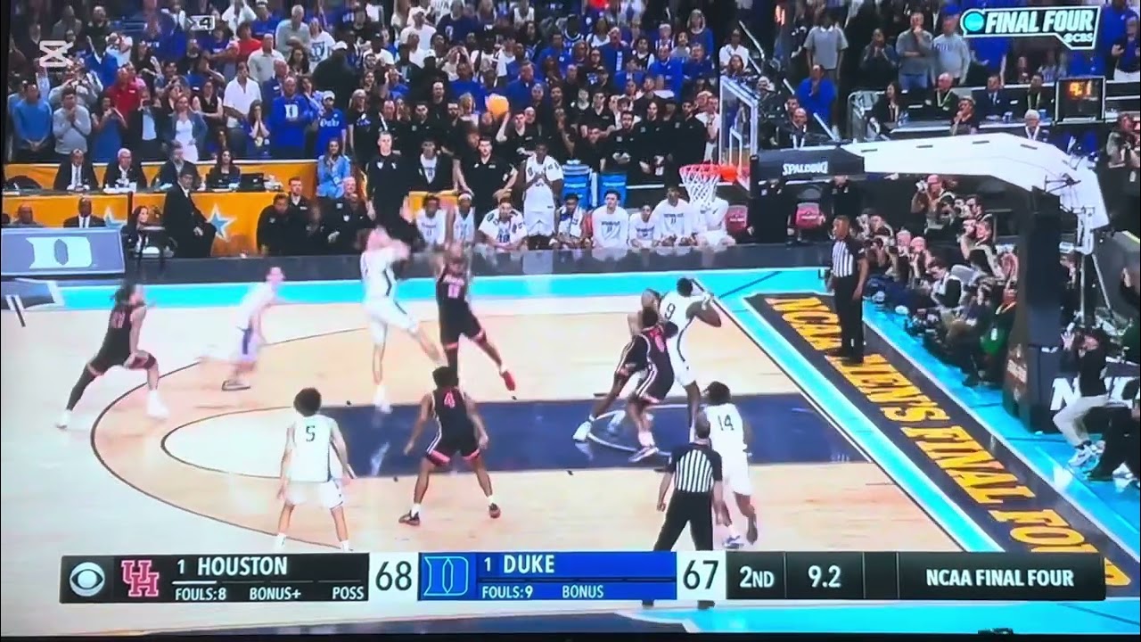 Almost make it to the NCAA Finals if this went down