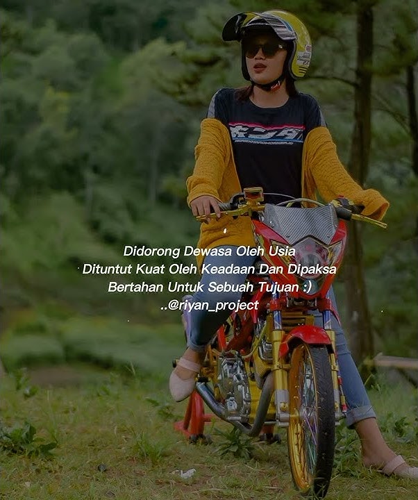 Story wa Satria Fu modifikasi//Model Cantik//Riyan Project