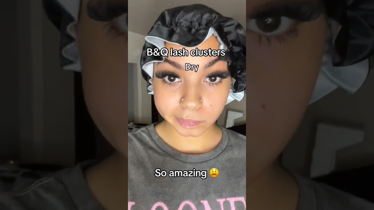 Im so inlove with B&Q lashes omg,