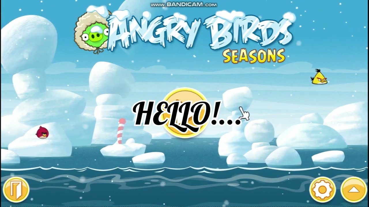 I tried the angry birds seasons game which has been removed!